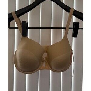 NWT  Women's DKNY Fusion Perfect Coverage T-Shirt Nude Bra Size 34DD